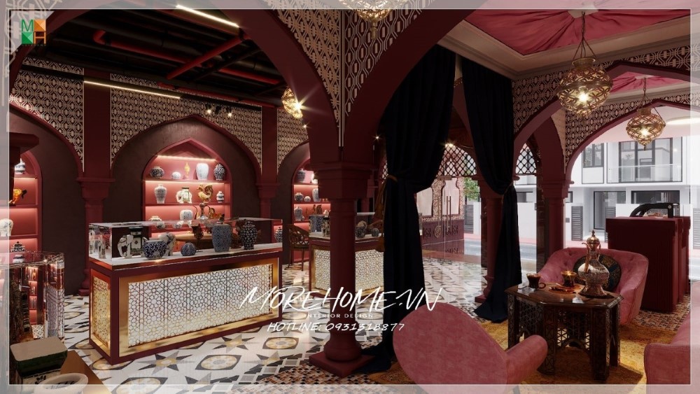 Thiết kế nội thất showroom